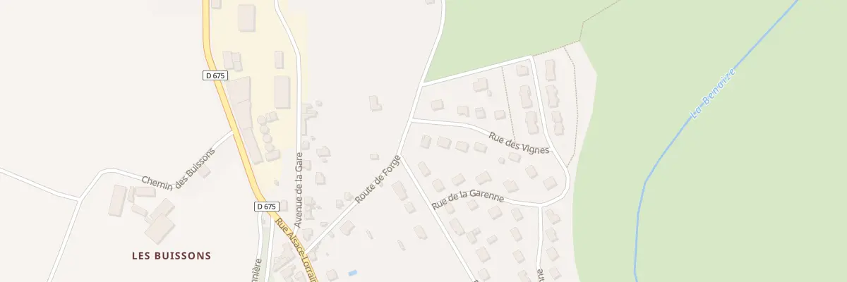 Plan du 13 Rue des Vignes à La Trimouille