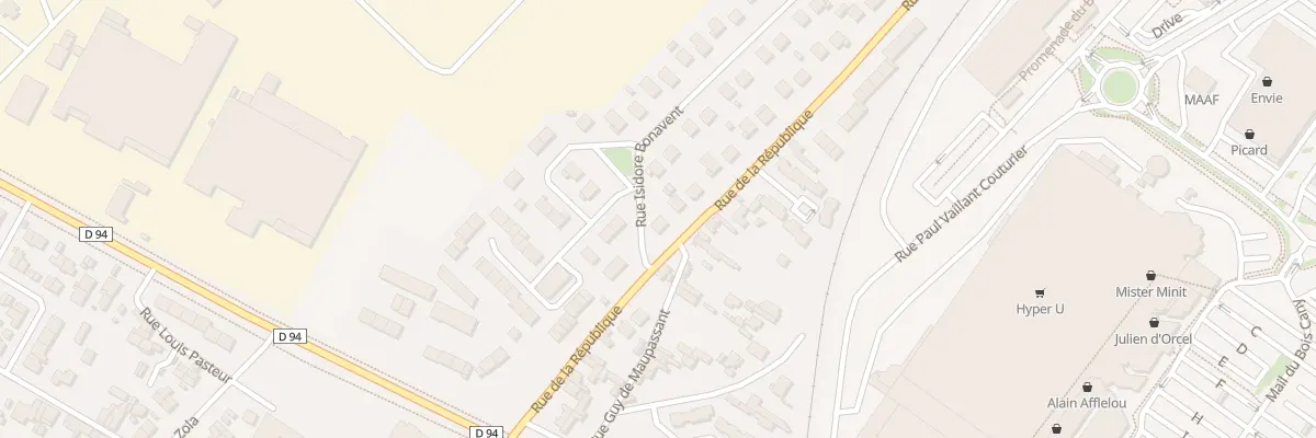 Plan du 23 Rue Isidore Bonavent au Grand-Quevilly