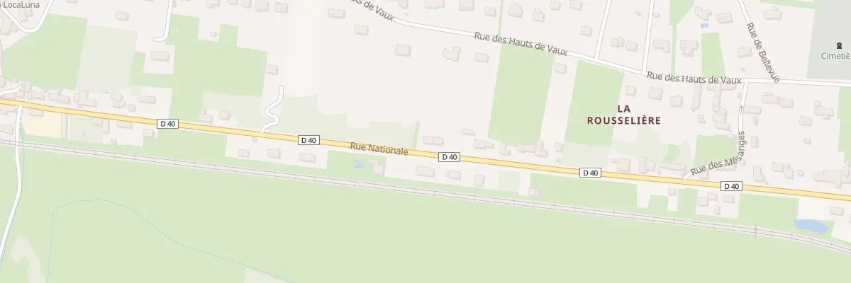 Plan du 54 Rue Nationale à Civray-de-Touraine