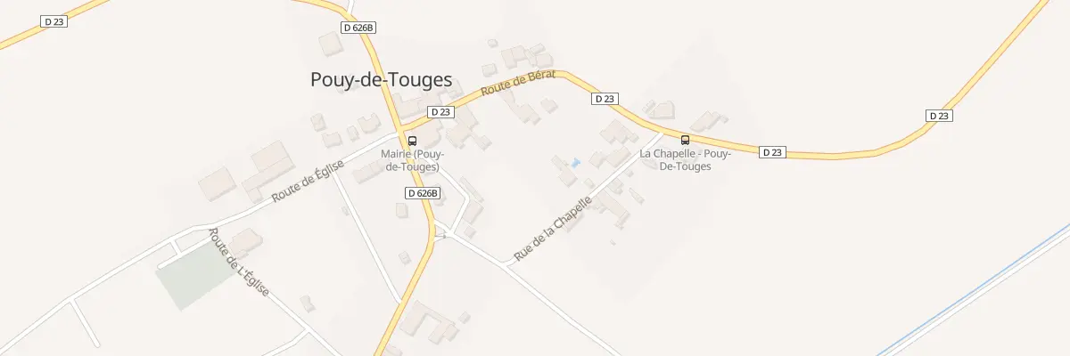 Plan du 11 Le Village à Pouy-de-Touges