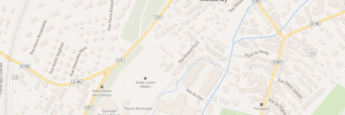 Plan du 22Q Rue Roland Duru à Malaunay