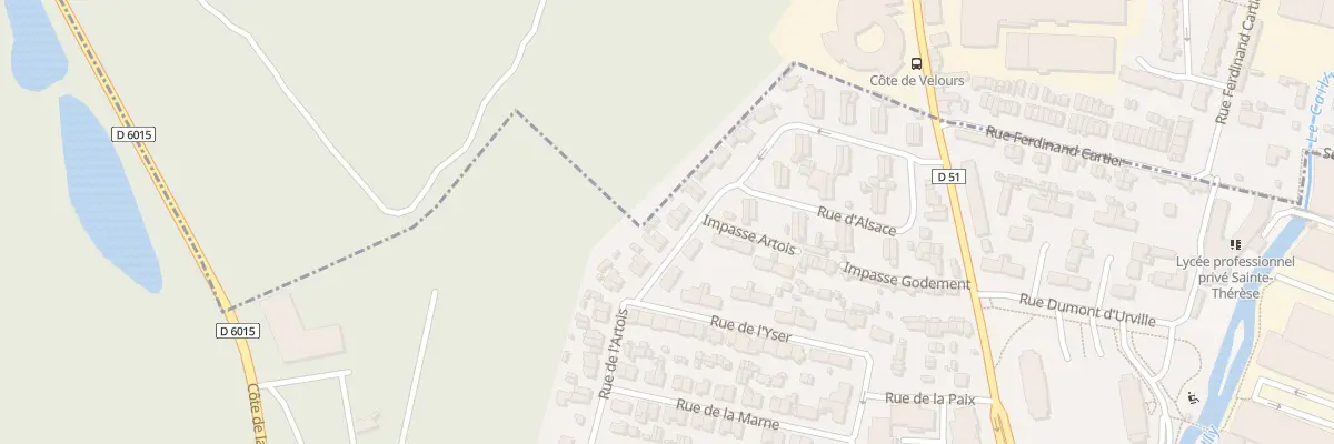 Plan du 31 Rue de l’Artois à Maromme