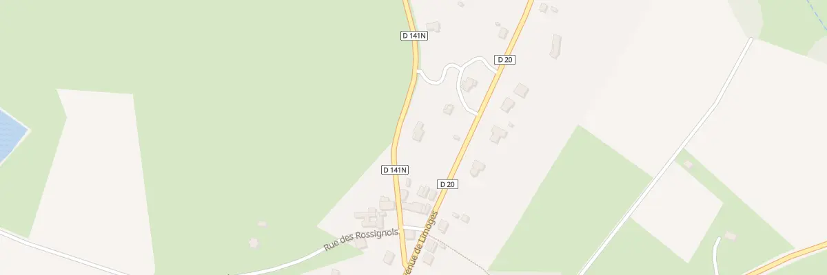 Plan du 6 Rte de la Gacherie à Bussière-Galant