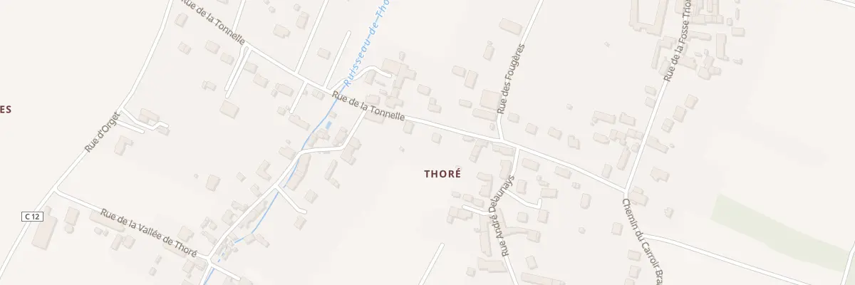 Plan du 5 Rue de la Tonnelle à Civray-de-Touraine