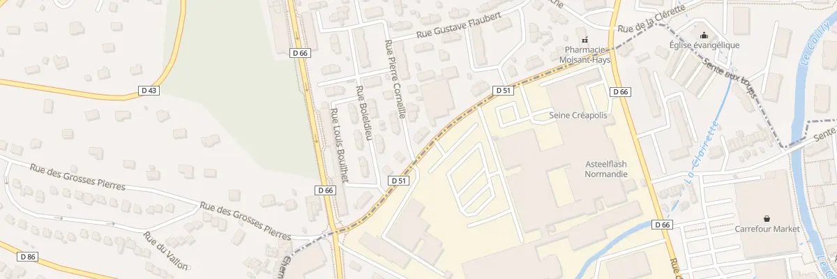 Plan du 18 Rue des Frères Pélissier à Maromme