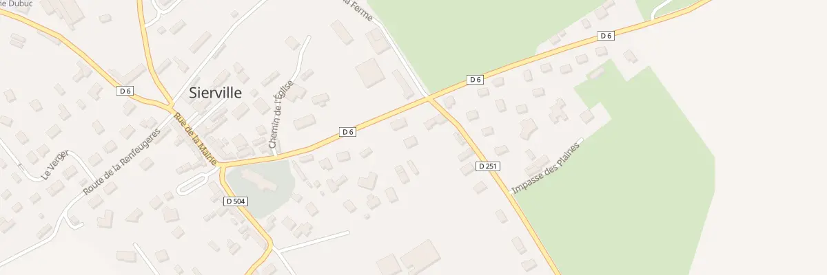 Plan du 212 Rte des Hauts Vallons à Sierville