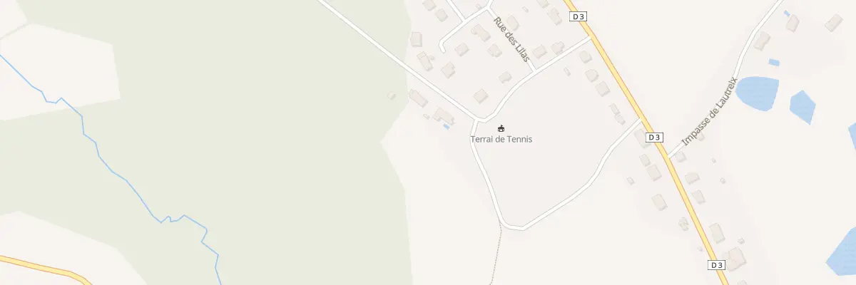 Plan du 3 Rue du Stade Louis Normand à Cieux