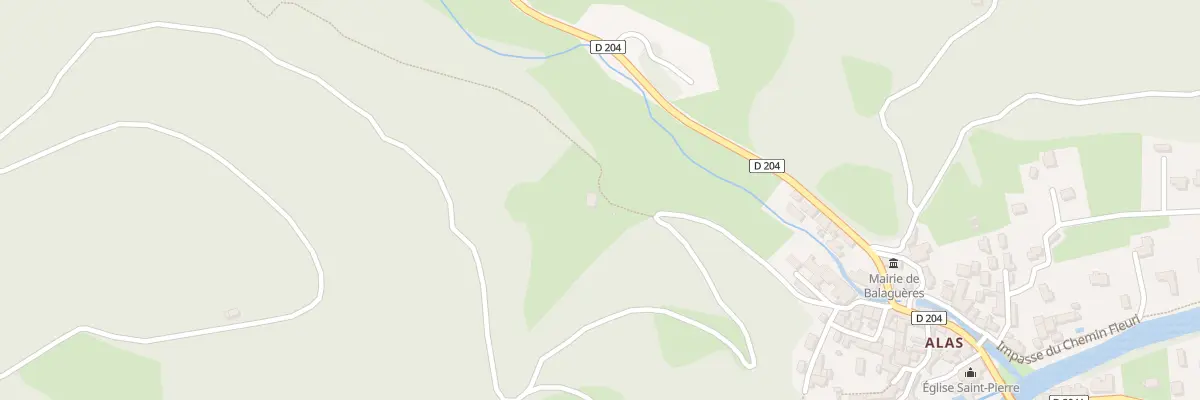 Plan du 122 Couloume à Engomer