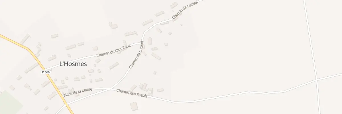 Plan du 8 Che de Lucivel à L’Hosmes