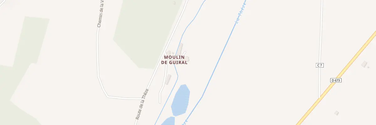 Plan du 55 Imp du Moulin de Guiral à Saint-Martin-le-Redon