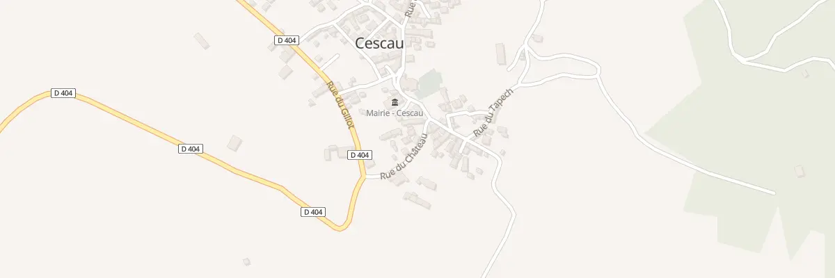 Plan du 72 Village à Cescau