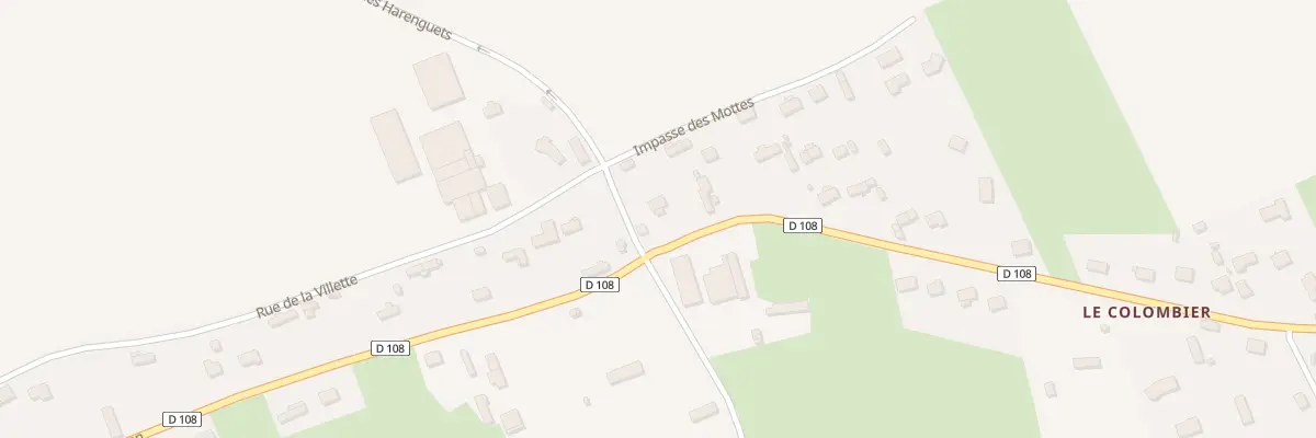 Plan du 33 Rue du Colombier à Auppegard