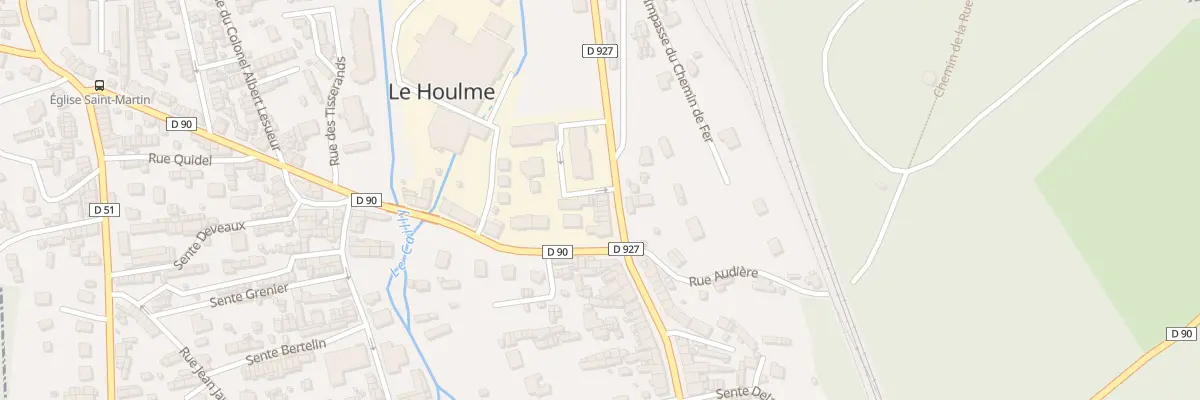Plan du 155 Rue du Gen de Gaulle au Houlme