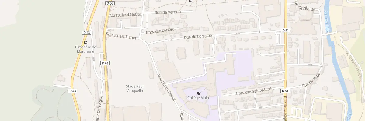Plan du 31 Rue de Lorraine à Maromme