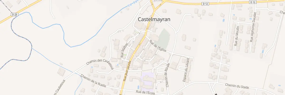 Plan du 10B Rue du Four à Castelmayran