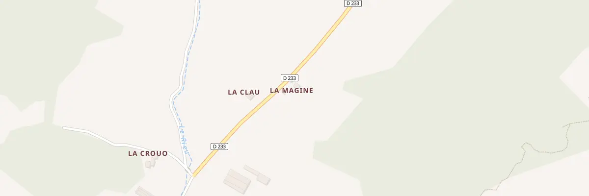 Plan du 18A La Magine à Cazavet