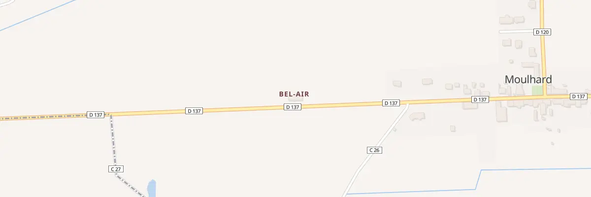 Plan du 62 Bel Air à Moulhard
