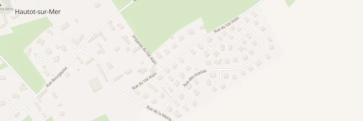 Plan du 157 Rue du Val Alain à Hautot-sur-Mer