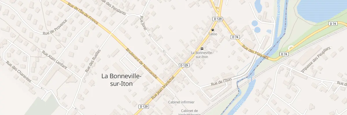 Plan du 1 Rue Jorel à La Bonneville-sur-Iton