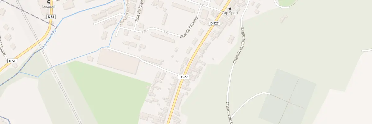 Plan du 111 Rte de Dieppe à Malaunay
