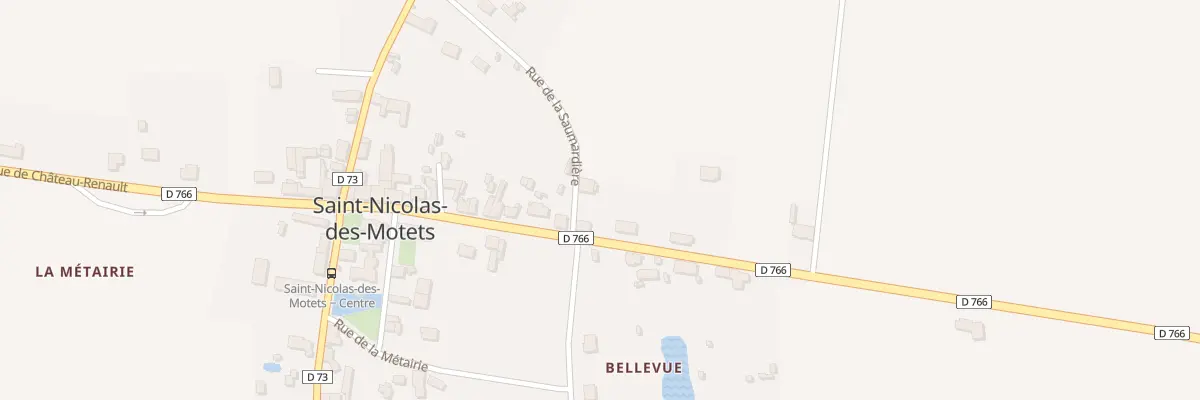 Plan du 2 Rue de la Saumardière à Saint-Nicolas-des-Motets
