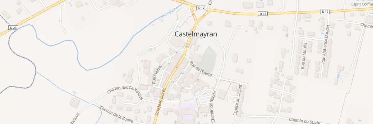 Plan du 4 Rue du Four à Castelmayran