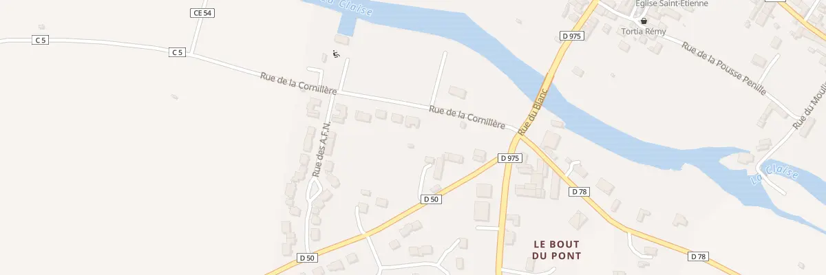Plan du 3 Rue de la Cornillère à Martizay