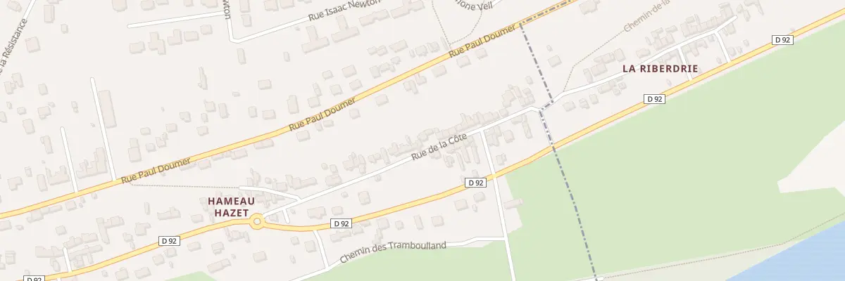 Plan du 38 Rue de la Côte à Saint-Aubin-lès-Elbeuf