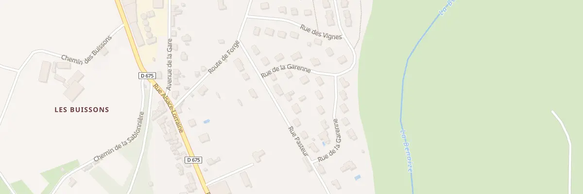 Plan du 24 Rue Pasteur à La Trimouille