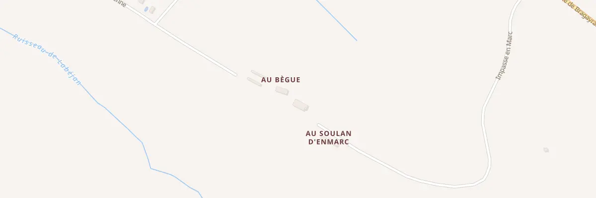 Plan du 5018 Au Begue à Seysses-Savès