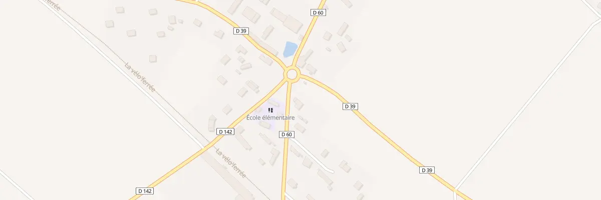 Plan du 1 Rue du Clos de l’Ecu à Bacquepuis