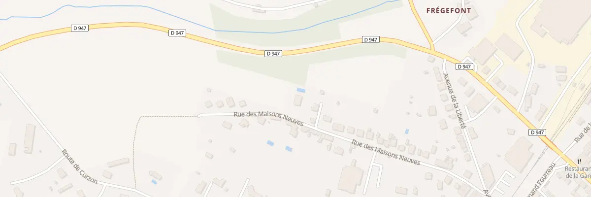 Plan du 26T Rue des Maisons Neuves à Bellac