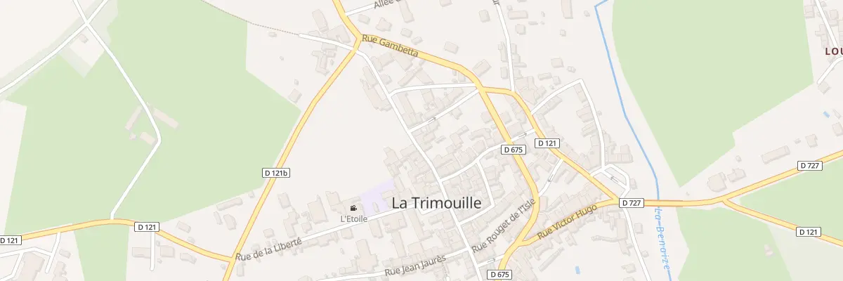 Plan du 46 Rue du Général de Gaulle à La Trimouille