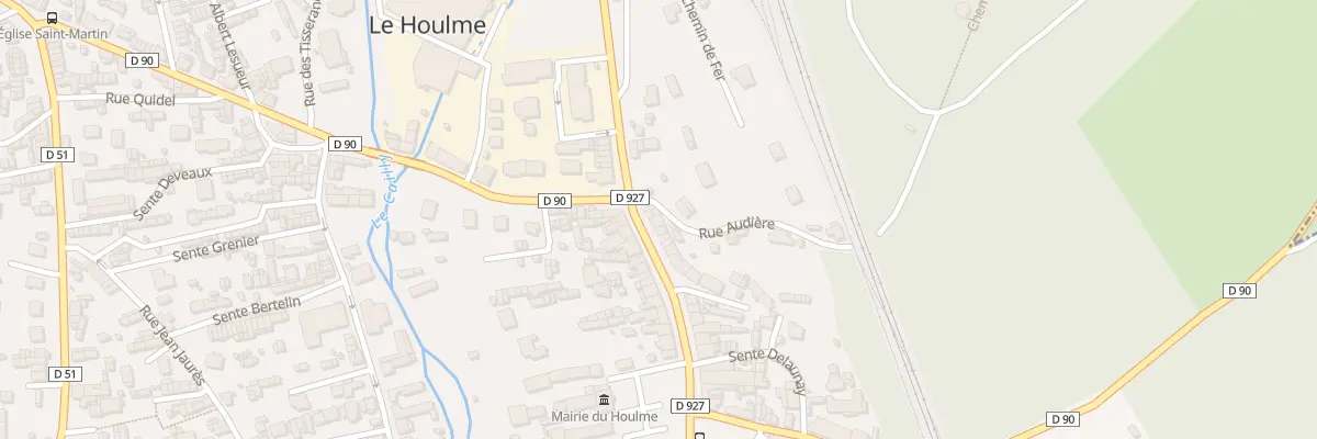Plan du 144 Rue du Gen de Gaulle au Houlme