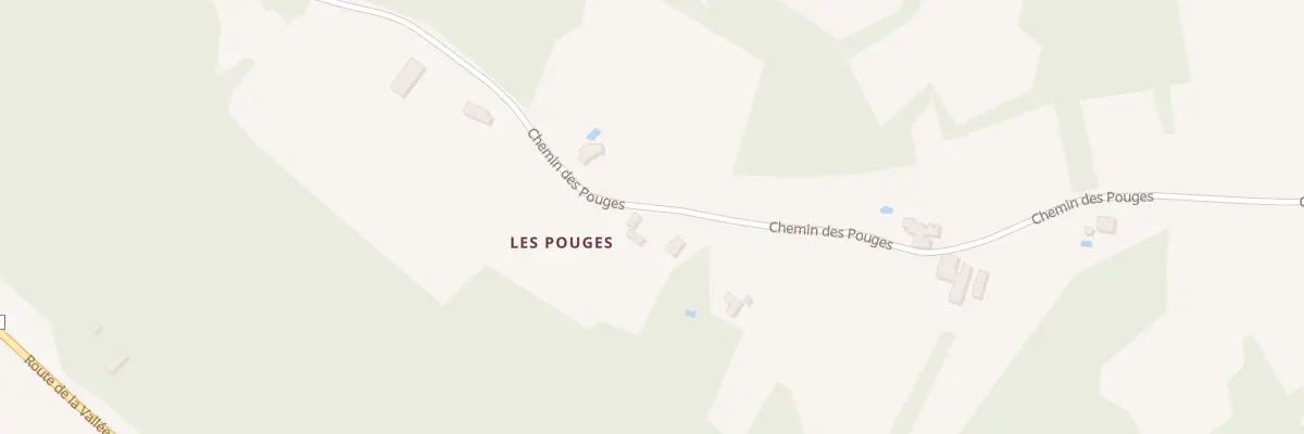 Plan du 5 Les Pouges à Carves