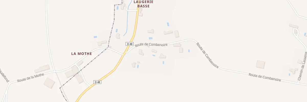 Plan du 97 La Mothe à Berbiguières