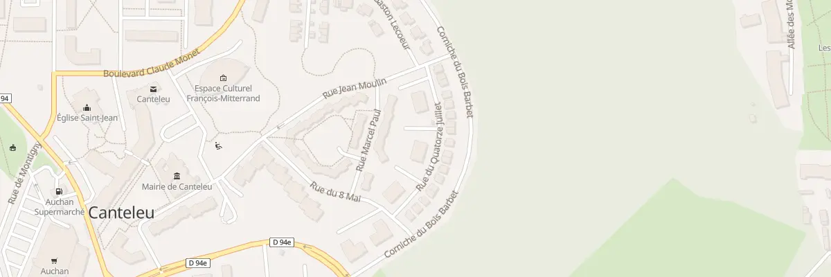 Plan du 2 Rue du Quatorze Juillet à Canteleu