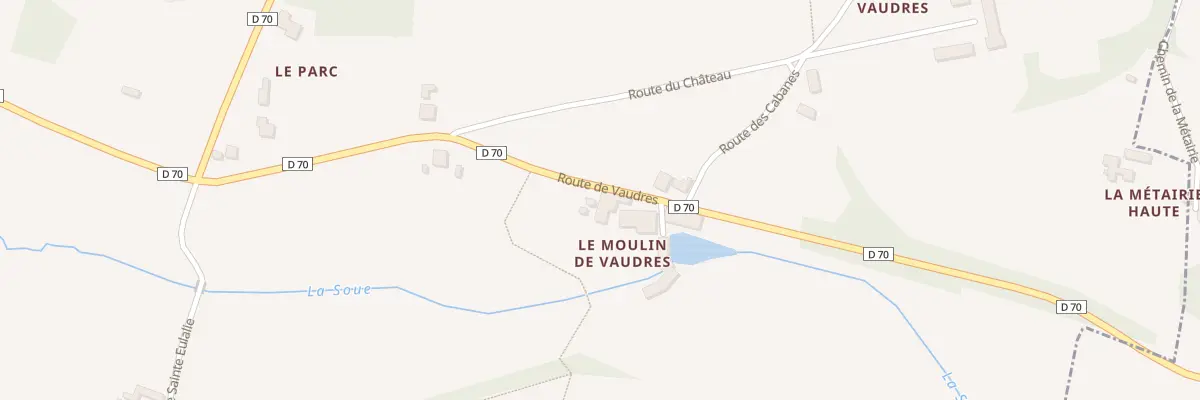 Plan du 39 Grande Piece à Gabillou