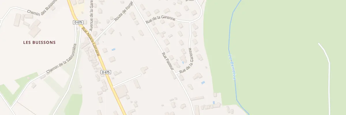 Plan du 18 Rue Pasteur à La Trimouille