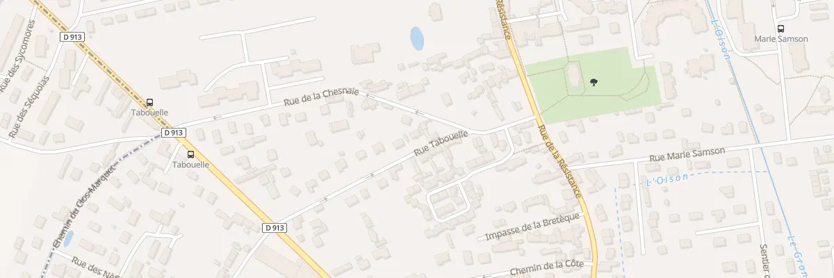 Plan du 58 Rue Tabouelle à Saint-Pierre-lès-Elbeuf