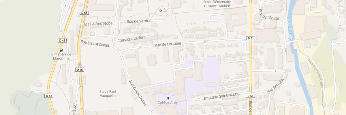 Plan du 27 Rue de Lorraine à Maromme