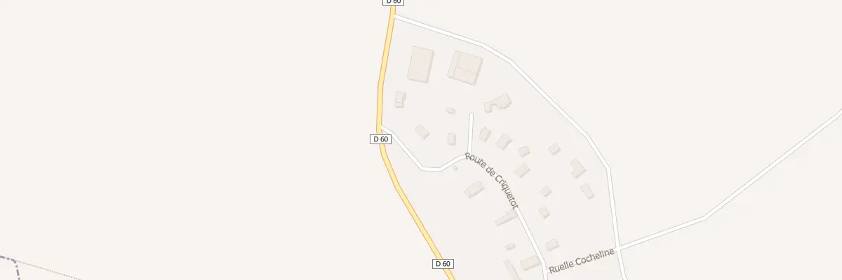 Plan du 3 Rte de Criquetot à Villettes