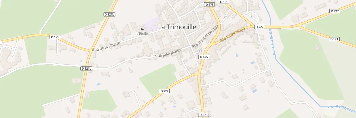 Plan du 4 Rue Voltaire à La Trimouille