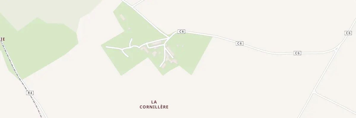 Plan du 5399 La Cornilliere à Azay-le-Ferron