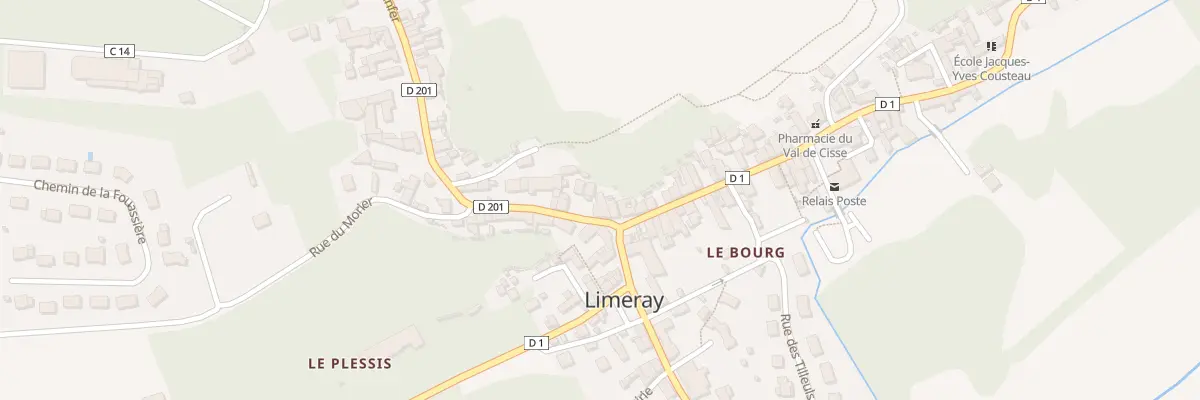 Plan du 2 Rue d’Enfer à Limeray