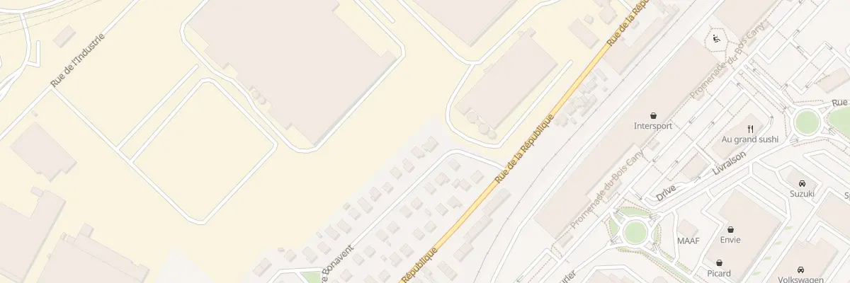 Plan du 2 Rue Isidore Bonavent au Grand-Quevilly
