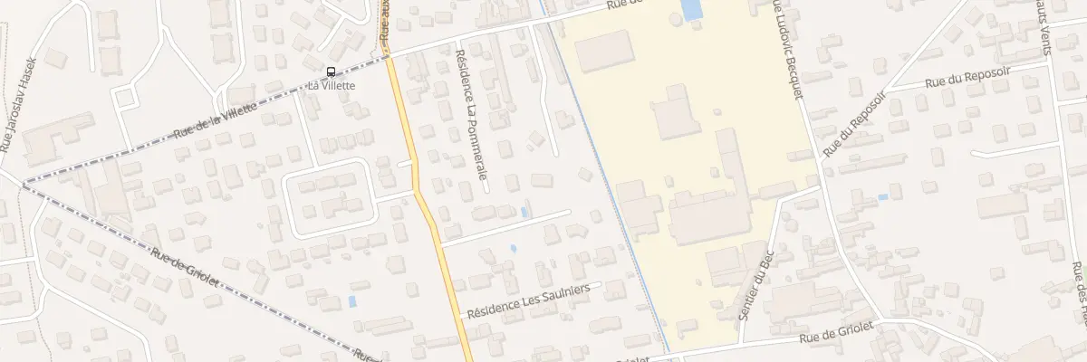 Plan du 697B Rue de la Villette à Saint-Pierre-lès-Elbeuf