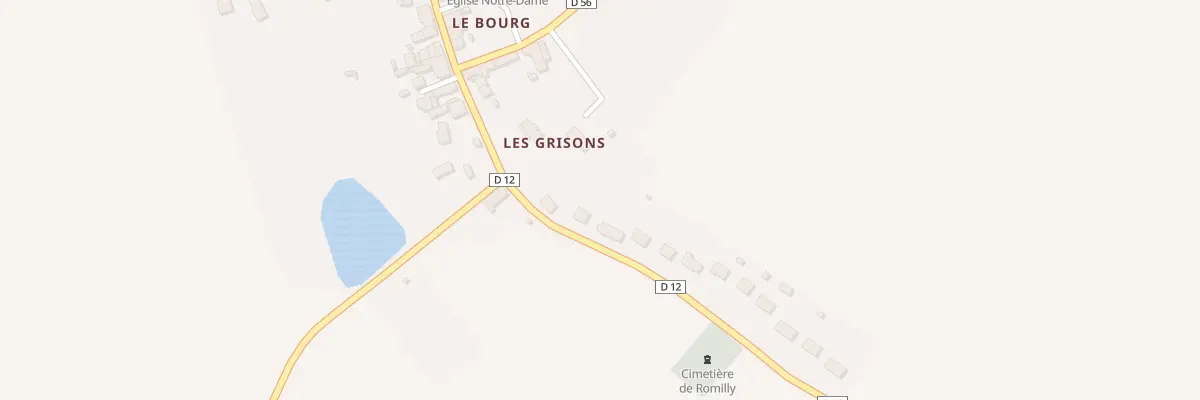 Plan du 3 Rue de la Paix à Romilly
