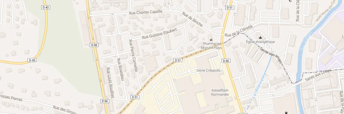 Plan du 12 Rue des Frères Pélissier à Maromme
