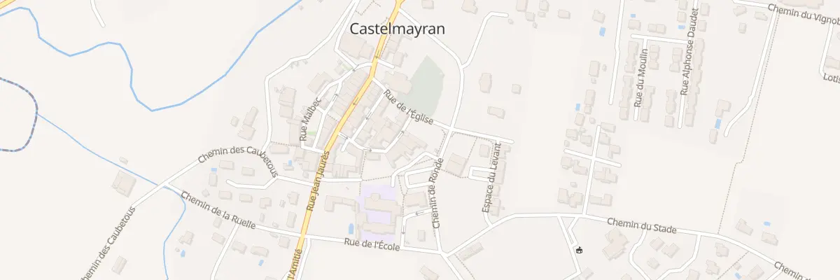 Plan du 1 Rue Parpaillou à Castelmayran